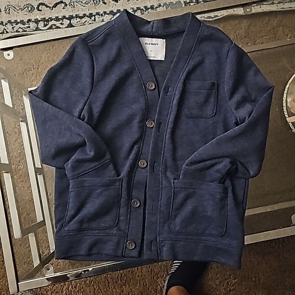 Kids cardigan with 3 pocket size 5